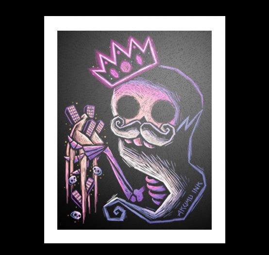 Grasping For Hope Artwork – gothic art by Akumu Ink, alt fashion art from Akumu Ink Clothing