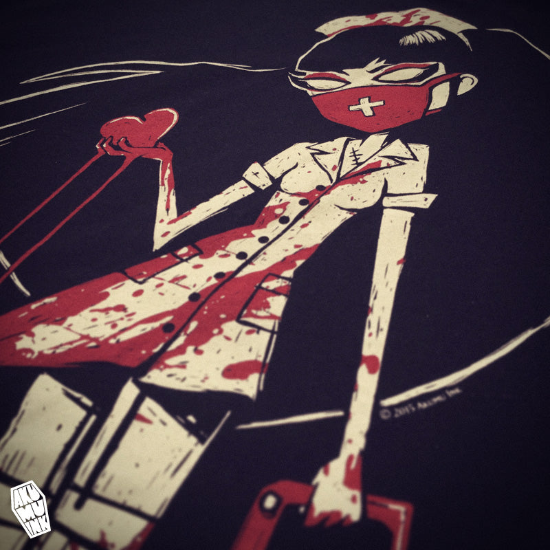 Sick Nurse Closeup