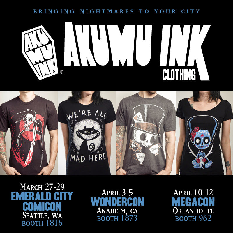 UPCOMING COMICCON TOUR