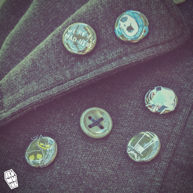 Skull Buttons on Everything