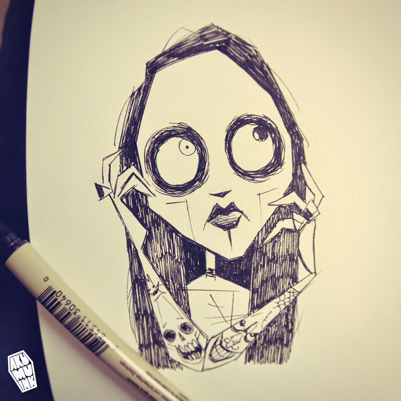MARILYN MANSON SKETCH