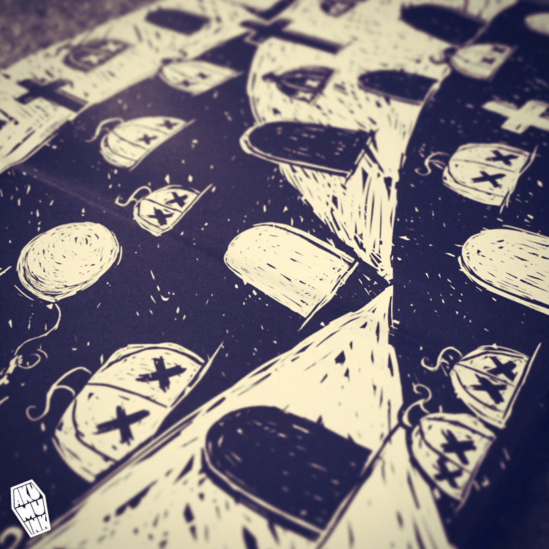 PUMPKINS & TOMBSTONES