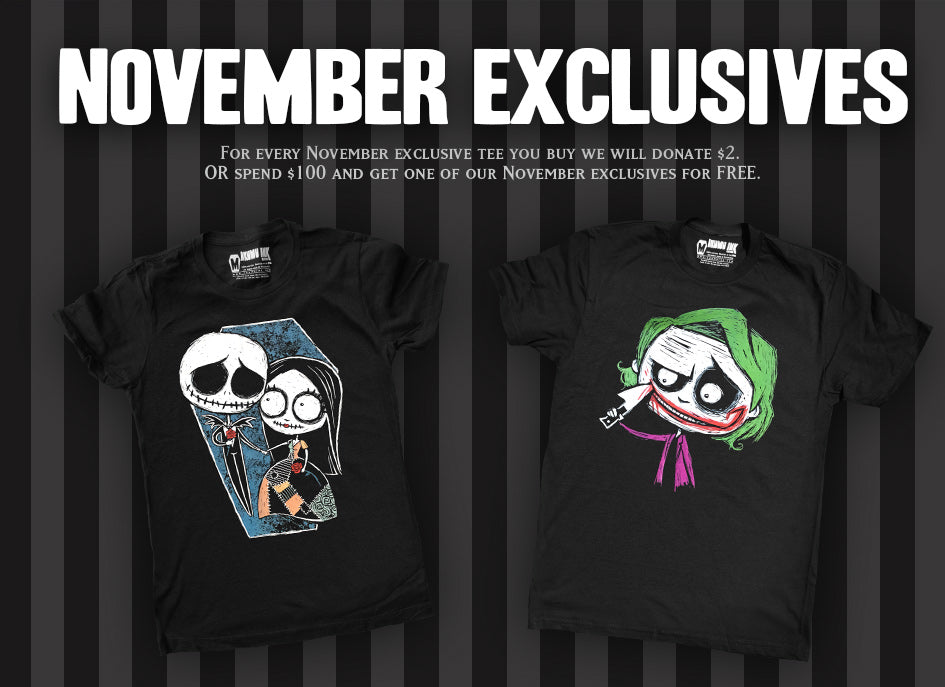 November 2015 Exclusives
