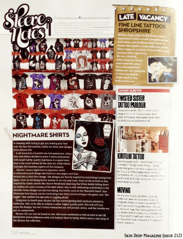 Skin Deep Magazine (issue 212)