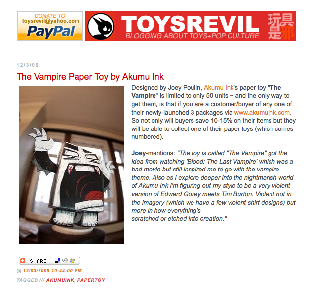 Blog Mentions