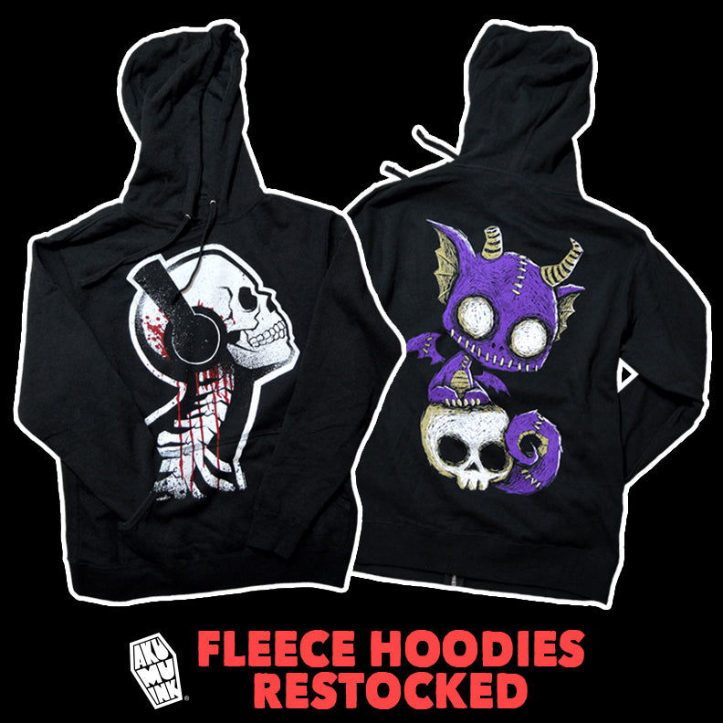 Fleece Hoodies Restocked