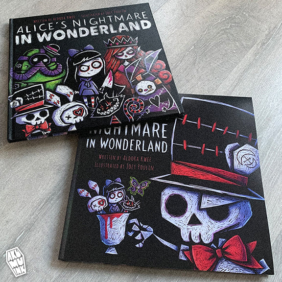 The Mad Hatter's Nightmare in Wonderland Storybook