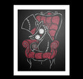 Curiosity Kills Artwork – gothic art by Akumu Ink, alt fashion art from Akumu Ink Clothing
