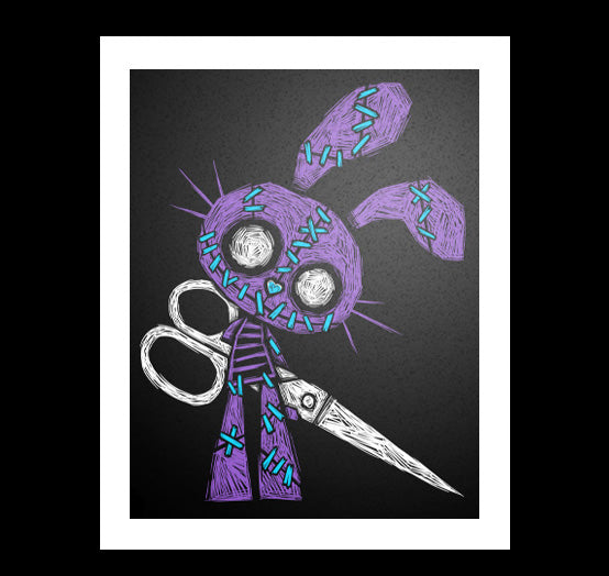 Let's Play Artwork – gothic art by Akumu Ink, alt fashion art from Akumu Ink Clothing