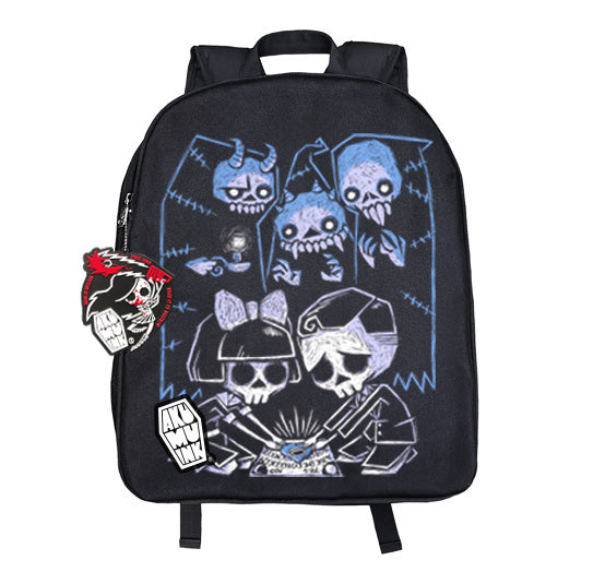 Akumu Ink bag, goth bag, skull bag, 