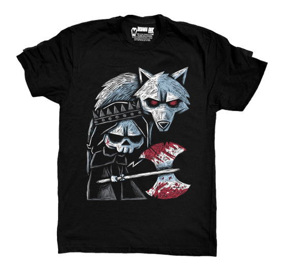 Conquer Thy Enemy Men Tshirt – gothic Men Shirts by Akumu Ink, alt fashion art from Akumu Ink Clothing