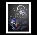 Waiting for Eternity Artwork – gothic art by Akumu Ink, alt fashion art from Akumu Ink Clothing