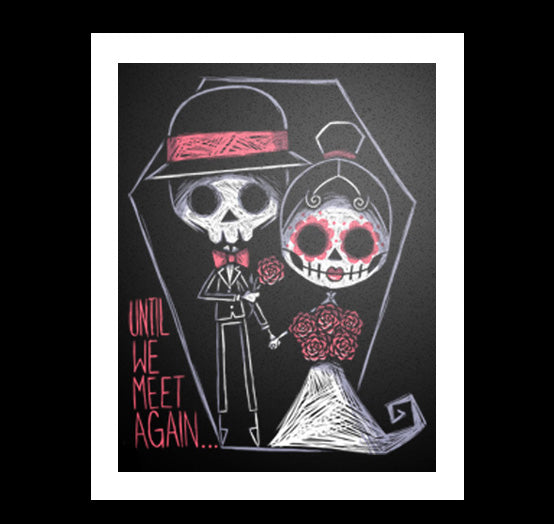 Until We Meet Again... Artwork – gothic art by Akumu Ink, alt fashion art from Akumu Ink Clothing