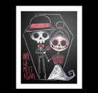 Until We Meet Again... Artwork – gothic art by Akumu Ink, alt fashion art from Akumu Ink Clothing