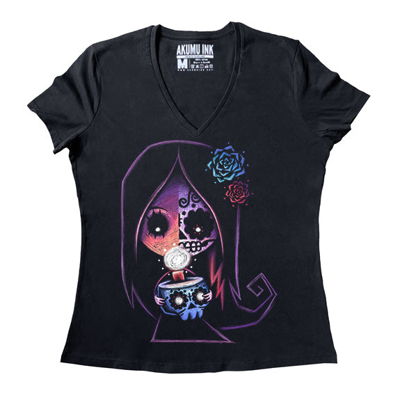 Akumu Ink Women Shirts, goth Women Shirts, skull Women Shirts, 