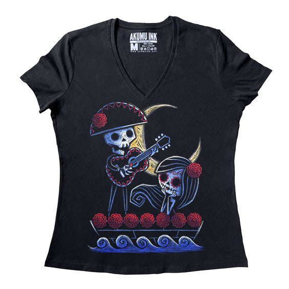 Akumu Ink Women Shirts, goth Women Shirts, skull Women Shirts, 