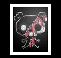 My Bloody Bear Artwork – gothic art by Akumu Ink, alt fashion art from Akumu Ink Clothing