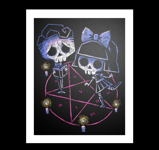 The Devil's Playground Artwork – gothic art by Akumu Ink, alt fashion art from Akumu Ink Clothing
