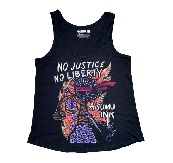 NO Justice NO Liberty Women Tanktop