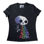 Akumu Ink Women Shirts, goth Women Shirts, skull Women Shirts, 