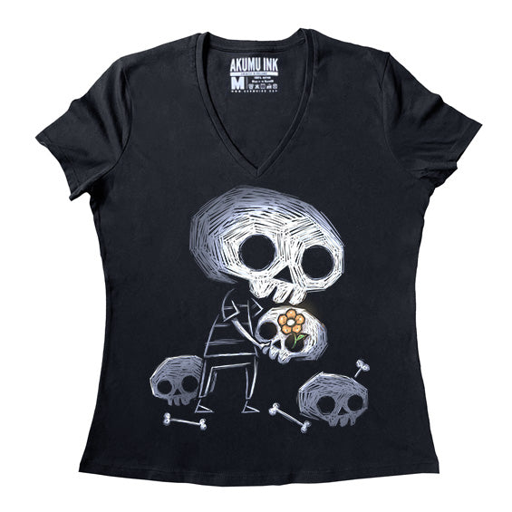 Akumu Ink Women Shirts, goth Women Shirts, skull Women Shirts, 