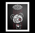 A Bad Day Artwork – gothic art by Akumu Ink, alt fashion art from Akumu Ink Clothing