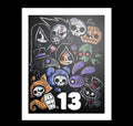Year 13 Artwork – gothic art by Akumu Ink, alt fashion art from Akumu Ink Clothing