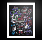 Alice and the Mad Ones Artwork – gothic art by Akumu Ink, alt fashion art from Akumu Ink Clothing