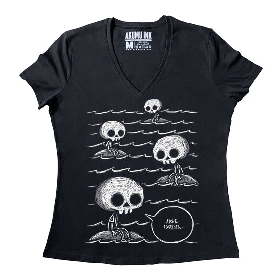 Akumu Ink Women Shirts, goth Women Shirts, skull Women Shirts, 