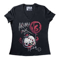 Akumu Ink Women Shirts, goth Women Shirts, skull Women Shirts, 