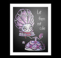 Let Them Eat Cake Artwork – gothic art by Akumu Ink, alt fashion art from Akumu Ink Clothing