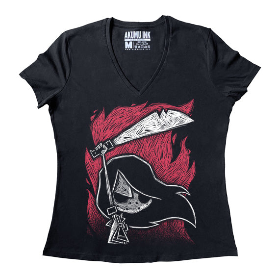 Akumu Ink Women Shirts, goth Women Shirts, skull Women Shirts, 