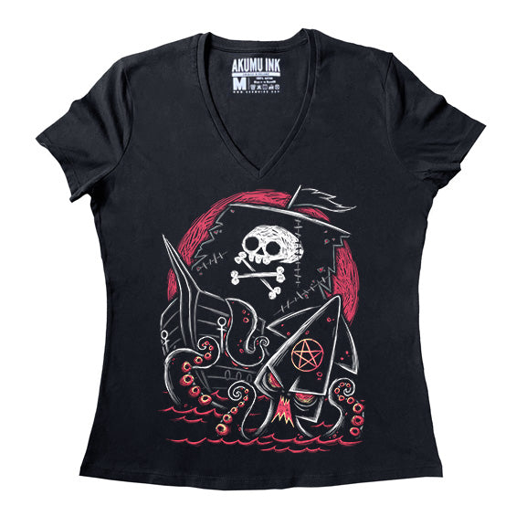 Akumu Ink Women Shirts, goth Women Shirts, skull Women Shirts, 