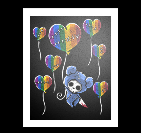 Float Away: Take Me There Artwork – gothic art by Akumu Ink, alt fashion art from Akumu Ink Clothing