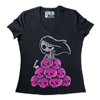 Akumu Ink Women Shirts, goth Women Shirts, skull Women Shirts, 