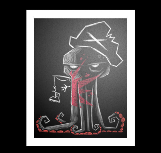 Eaten Alive Artwork – gothic art by Akumu Ink, alt fashion art from Akumu Ink Clothing