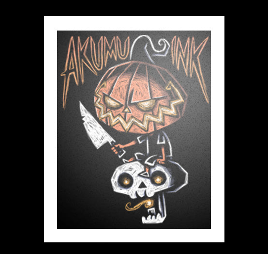 Hell's Eve Artwork – gothic art by Akumu Ink, alt fashion art from Akumu Ink Clothing