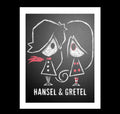 Hansel & Gretel Artwork – gothic art by Akumu Ink, alt fashion art from Akumu Ink Clothing