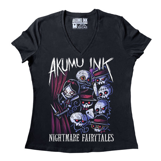 Akumu Ink Women Shirts, goth Women Shirts, skull Women Shirts, 