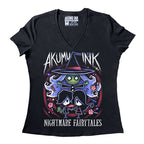 Akumu Ink Women Shirts, goth Women Shirts, skull Women Shirts, 