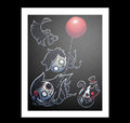 Never Let Go Artwork – gothic art by Akumu Ink, alt fashion art from Akumu Ink Clothing