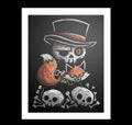 Lucky Mr. Fox Artwork – gothic art by Akumu Ink, alt fashion art from Akumu Ink Clothing