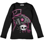 Akumu Ink Women Shirts, goth Women Shirts, skull Women Shirts, 