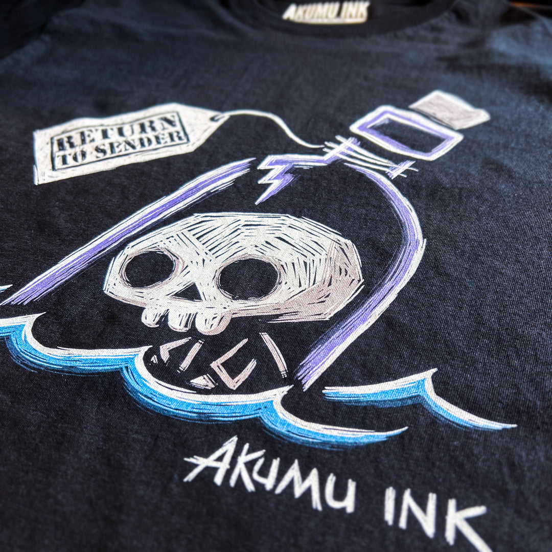 Akumu Ink long sleeve, goth long sleeve, skull long sleeve, 