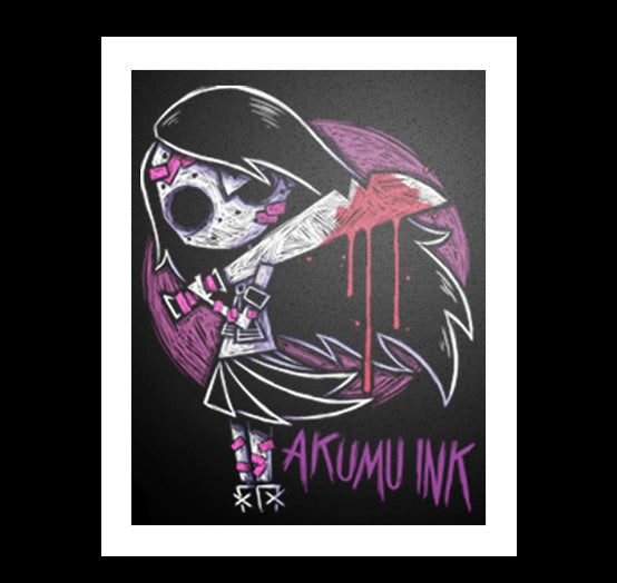 Tokyo's Wrath Artwork – gothic art by Akumu Ink, alt fashion art from Akumu Ink Clothing
