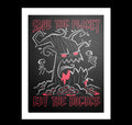 Eat the Humans Artwork – gothic art by Akumu Ink, alt fashion art from Akumu Ink Clothing