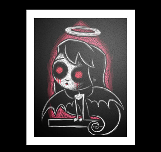 Eternal Despair Artwork – gothic art by Akumu Ink, alt fashion art from Akumu Ink Clothing