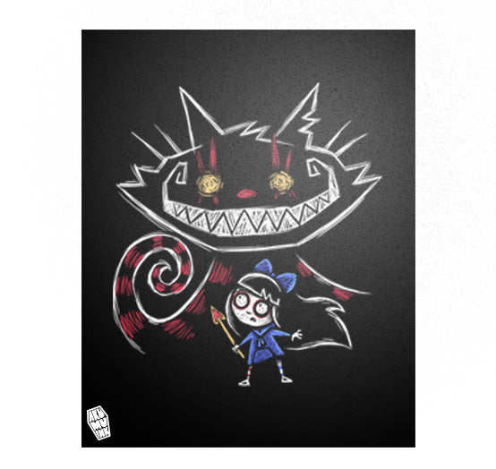 Cheshire in Hell Artwork