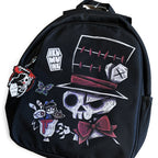 Mad Hatter's Nightmare Backpack – gothic backpack by Akumu Ink, alt fashion art from Akumu Ink Clothing