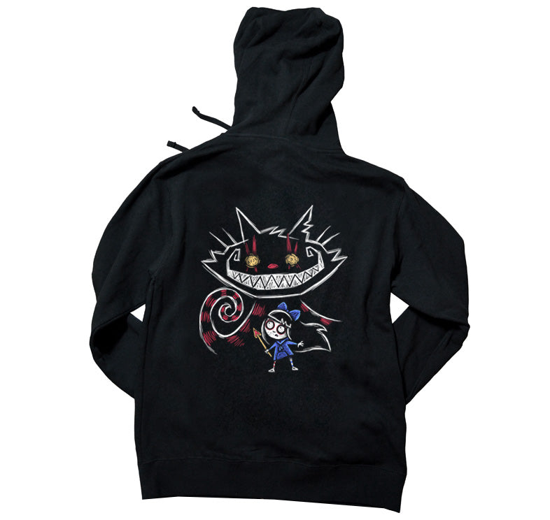 Cheshire in Hell Hoodie